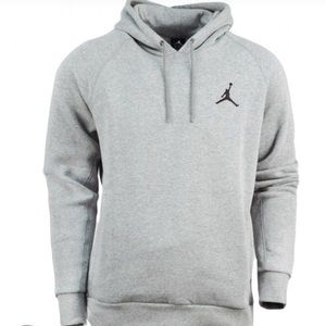 gray jordan hoodie